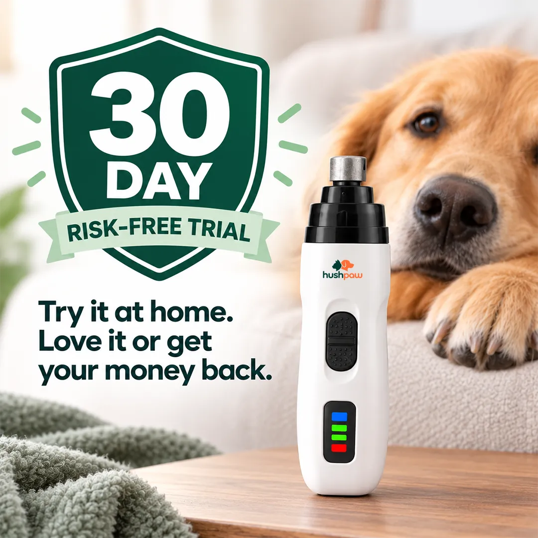 Hushpaw Nail Grinder –  For Dogs Who Hate Getting their Nails Done