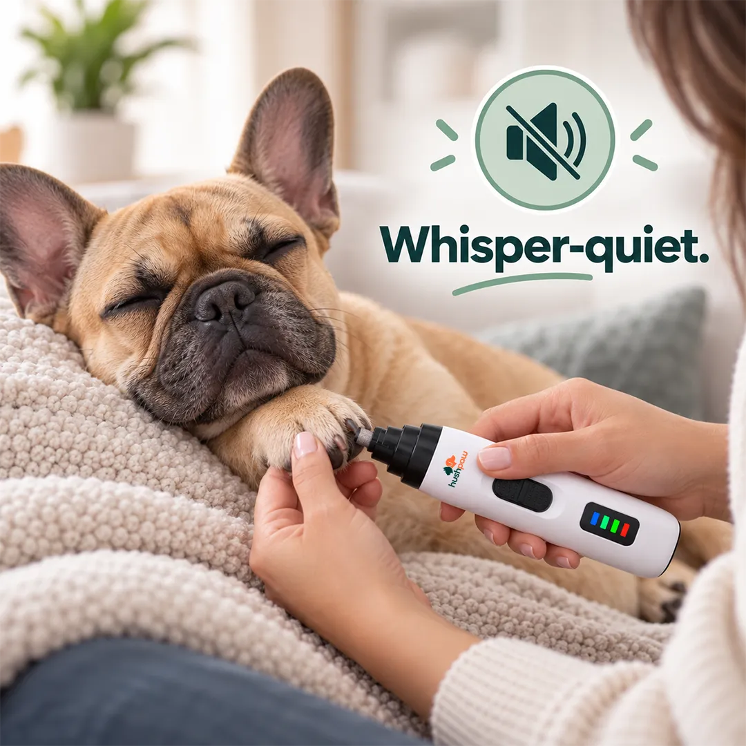 Hushpaw Nail Grinder –  For Dogs Who Hate Getting their Nails Done